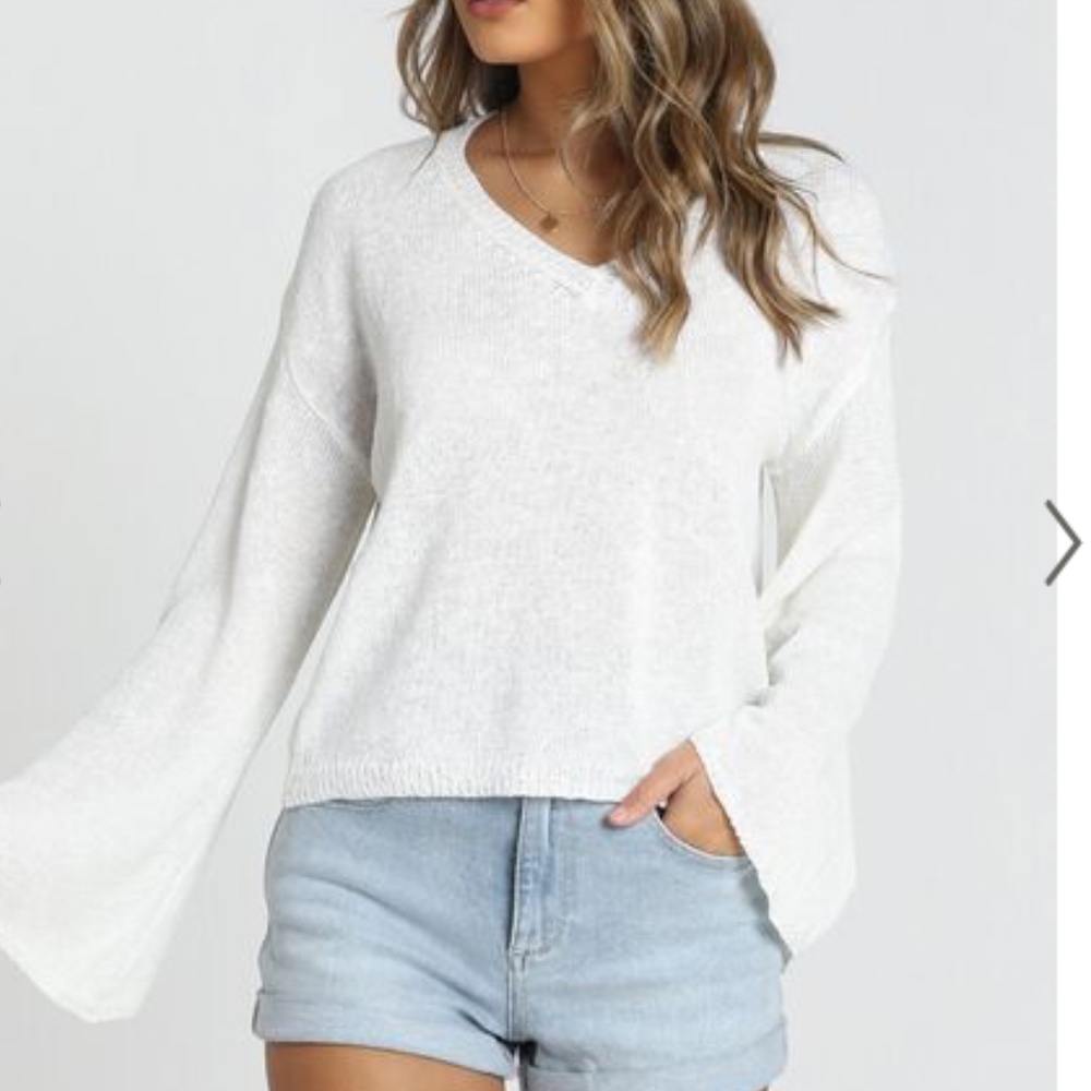 My Signiture knit in White